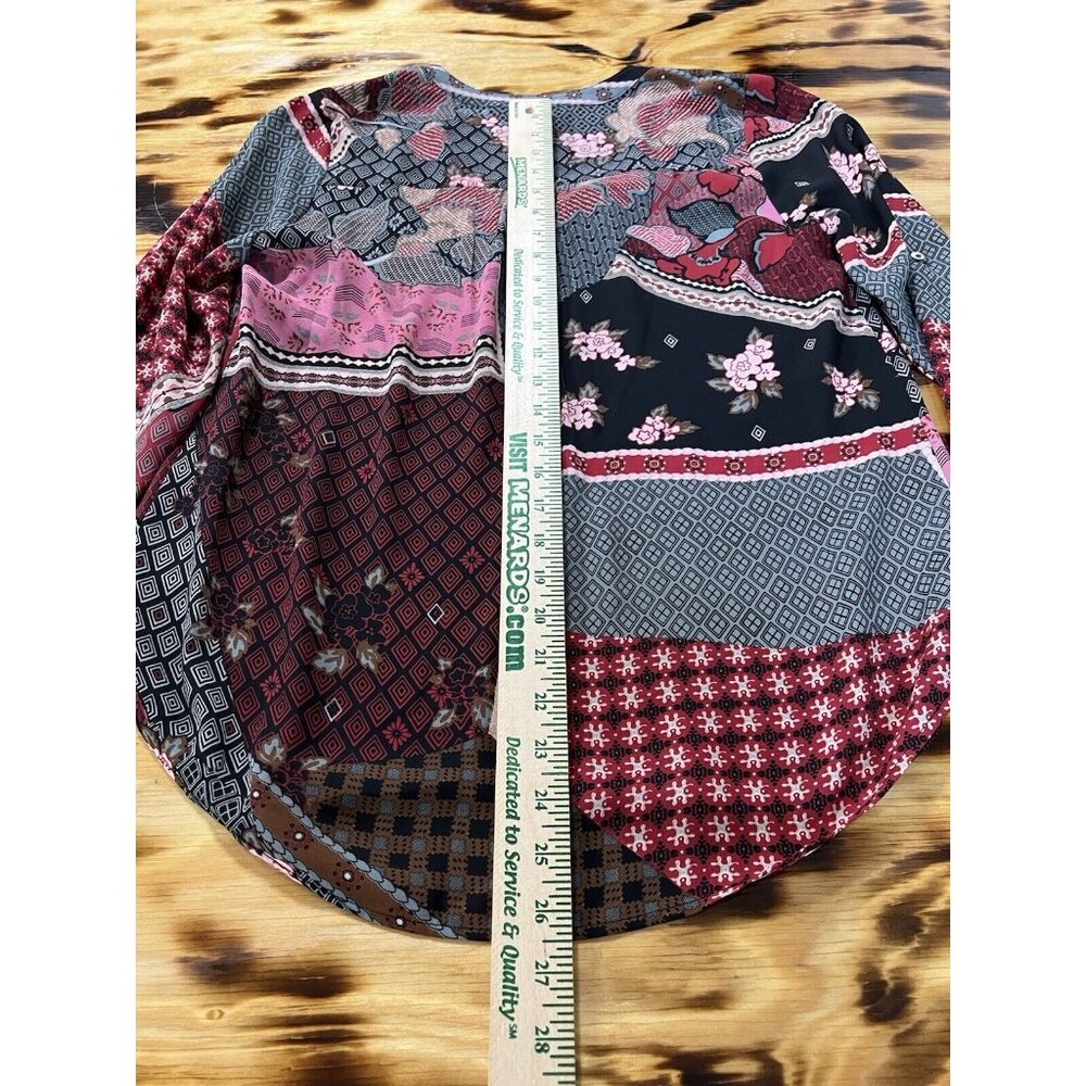 Floral Patchwork Blouse - image 6